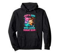 Solo una Chica a la Que le encantan los Ositos de Goma, Divertidos Caramelos para niñas Sudadera con Capucha