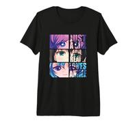 Solo una Chica a la Que Realmente le encantan los cómics de Manga de Anime Camiseta Premium