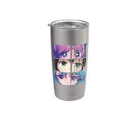 Solo una chica a la que realmente le encantan los cómics de manga de anime Vaso térmico de acero inoxidable de doble pared