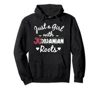 Solo Una Chica Con Raíces Jordanas Jordan Woman Sudadera con Capucha