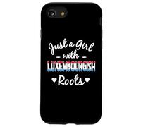 Solo Una Chica Con Raíces Luxemburguesas Herencia Luxemburguesa Carcasa para iPhone SE (2020) / 7 / 8