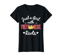 Solo una Chica con raíces vietnamitas Orgullo de la Herencia de Vietnam Camiseta
