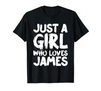 Solo una Chica Que ama a James Camiseta