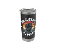 Solo una chica que ama a los cerdos de vientre marihuana y los amantes de los libros Vaso térmico de acero inoxidable de doble pared