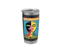 Solo una chica que ama a los cerdos de vientre marihuana y los amantes de los libros Vaso térmico de acero inoxidable de doble pared