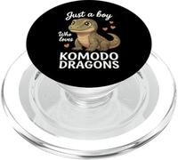 Solo una Chica Que ama a los Dragones de Komodo PopSockets PopGrip para MagSafe
