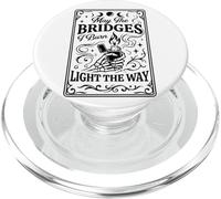 Solo una Chica Que ama a los Lobos PopSockets PopGrip para MagSafe