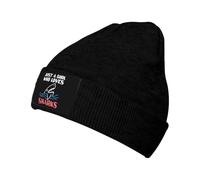 Sólo Una Chica Que Ama A Los Tiburones Unisex Watch Cap Cálido Gorro Invierno Clásico Gorros con Vuelta para Pasear Al Perro Deportes Clima Frío