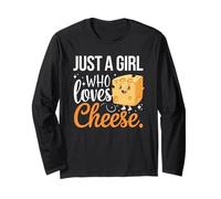 Solo una chica que ama el amante del queso Entusiasta del queso Manga Larga