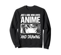Solo Una Chica Que Ama El Anime Y Dibujar Manga Sudadera