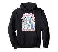 Solo una Chica Que ama el Anime y el Arte de los Artistas Amantes de los bocetos Sudadera con Capucha