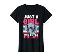 Solo una chica que ama el elefante de Tailandia Camiseta