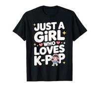 Solo una Chica Que ama el Estilo Lindo del K-Pop Camiseta