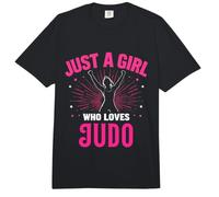 Solo una Chica Que ama el Judo, Divertido diseño de Judo para niñas Comfort Colors Adult Heavyweight T-Shirt