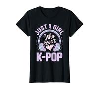 Solo una Chica Que ama el K Pop Cita Divertida de un Fan del K Pop Camiseta
