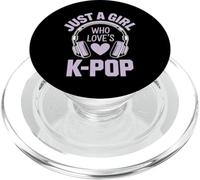 Solo una Chica Que ama el K-Pop, fanática de la música K-Pop PopSockets PopGrip para MagSafe