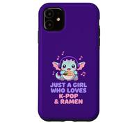 Solo una Chica Que ama el K-Pop y Ramen Anime Dragon Carcasa para iPhone 11