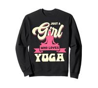 Solo una chica que ama el yoga Meditación Relajación Sudadera