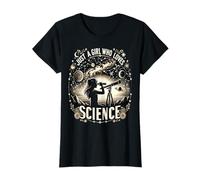 Solo UNA Chica Que AMA LA Ciencia Camiseta