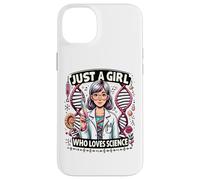 Solo UNA Chica Que AMA LA Ciencia Carcasa para iPhone 14 Plus