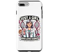 Solo UNA Chica Que AMA LA Ciencia Carcasa para iPhone 7 Plus/8 Plus