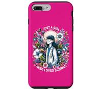 SOLO UNA CHICA QUE AMA LA CIENCIA Carcasa para iPhone 7 Plus/8 Plus