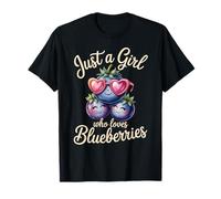 Solo una chica que ama los arándanos - Amantes de la fruta de arándanos Camiseta