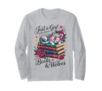 Solo una Chica Que ama los Libros y los Lobos Manga Larga