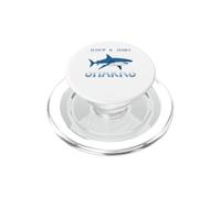 Solo una Chica Que ama los Tiburones Animales del océano Amante de los Tiburones PopSockets PopGrip para MagSafe