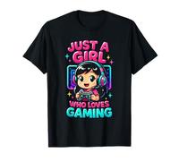 Solo una Chica Que ama los Videojuegos Humor Videojuegos Camiseta
