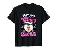 Solo una Chica Que ama Sevilla Camiseta