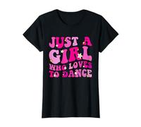 Solo Una Chica Que Le Encanta Bailar Divertidos Amantes del Baile Chicas Camiseta