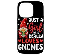 Solo una chica que realmente ama los gnomos Carcasa para iPhone 14 Pro