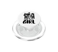 Solo Una Chica Y Su Mamá Madre Hija Amor Familia PopSockets PopGrip para MagSafe