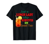 Solo una Dama del Almuerzo Que sobrevive al té Dulce Camiseta