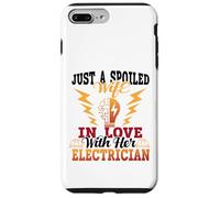 Solo una Esposa malcriada Enamorada de su Electricista Carcasa para iPhone 7 Plus/8 Plus
