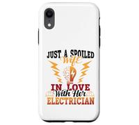 Solo una Esposa malcriada Enamorada de su Electricista Carcasa para iPhone XR