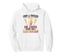 Solo una Esposa malcriada Enamorada de su Electricista Sudadera con Capucha