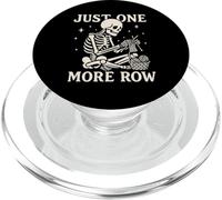 Solo una Fila más, Divertido Humor de Esqueletos tejiendo PopSockets PopGrip para MagSafe