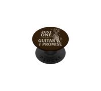 Solo una Guitarra más Prometo Guitarrista Música Humor PopSockets PopGrip Adhesivo