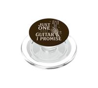 Solo una Guitarra más Prometo Guitarrista Música Humor PopSockets PopGrip para MagSafe