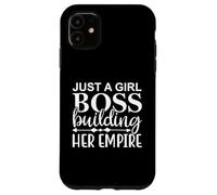 Solo una jefa de la chica construyendo su imperio, jefe feminista dama Carcasa para iPhone 11
