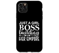 Solo una jefa de la chica construyendo su imperio, jefe feminista dama Carcasa para iPhone 11 Pro Max