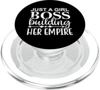 Solo una jefa de la chica construyendo su imperio, jefe feminista dama PopSockets PopGrip para MagSafe