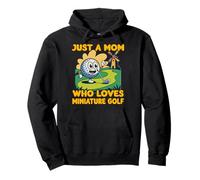 Solo una Madre a la Que le Encanta Minigolf Champion Humor Family Sudadera con Capucha