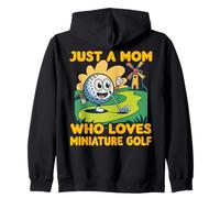 Solo una Madre a la Que le Encanta Minigolf Champion Humor Family Sudadera con Capucha