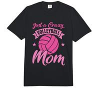 Sólo una Madre Loca del Voleibol Comfort Colors Adult Heavyweight T-Shirt