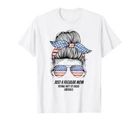 Solo una Madre Normal Tratando de no criar a los liberales republicanos Camiseta