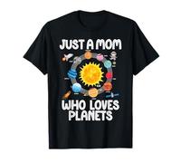 Solo una madre que ama las madres del espacio del sistema Camiseta
