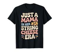 Solo una mamá en su String Cheese Era Snack Mom Camiseta